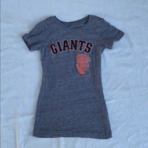 San Francisco Giants girls XS 4/5 tshirt